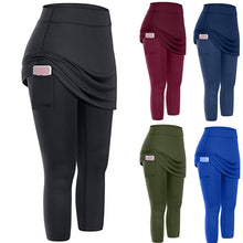 Load image into Gallery viewer, Women&#39;s Capri Leggings with Pocket