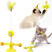 Load image into Gallery viewer, Interactive Spring Man Cat Toy