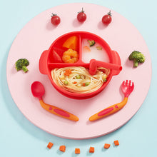 Load image into Gallery viewer, Silicone Baby Plate
