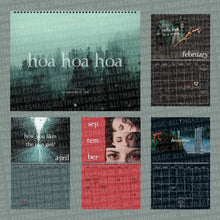 Load image into Gallery viewer, hoa hoa 2025 calendar