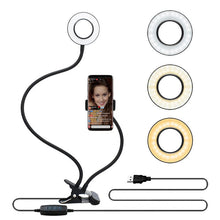 Load image into Gallery viewer, Professional Portable LED Light with Cell Phone Holder