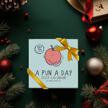 Load image into Gallery viewer, 2025 A Pun A Day Desktop Calendar