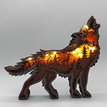 Load image into Gallery viewer, 3D Hollow Wooden Forest Animal Ornament
