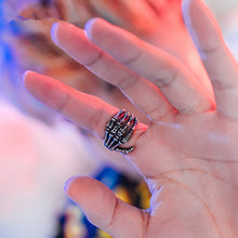 Load image into Gallery viewer, Punk Style Skull Finger Ring