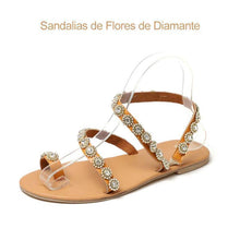 Load image into Gallery viewer, Sandalias de Flores de Diamante