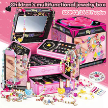 Load image into Gallery viewer, Girls Charm Bracelet Making Kit