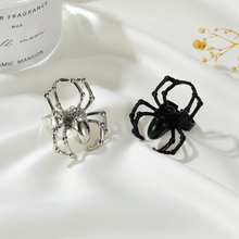 Load image into Gallery viewer, Halloween Neo-gothic Spider Ring