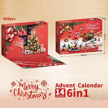 Load image into Gallery viewer, 2024 Christmas Building Blocks Gift Box