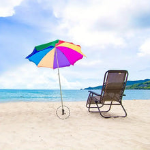 Load image into Gallery viewer, Heavy-Duty Adjustable Spiral Ground Anchor Umbrella Holder