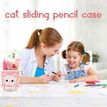 Load image into Gallery viewer, Cat Sliding Pencil Case