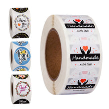 Load image into Gallery viewer, Decorative Stickers "Thank you" Seal Labels