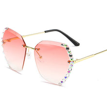 Load image into Gallery viewer, Diamond Hexagonal Sunglasses