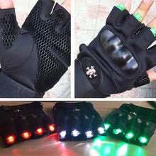 Load image into Gallery viewer, Color Rotating Laser Gloves