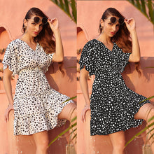 Load image into Gallery viewer, French Printed Chiffon Dress