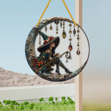 Load image into Gallery viewer, 🧙‍♀️Beautiful Witch - Personalized Witch Window Hanging Suncatcher Ornament