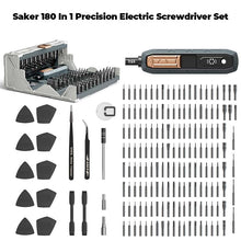 Load image into Gallery viewer, Saker 180 In 1 Precision Electric Screwdriver Set