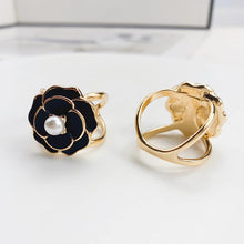 Load image into Gallery viewer, Delicate Camellia Scarf Buckle