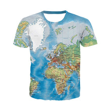 Load image into Gallery viewer, World Map Men's T-shirt &amp; Hoodie