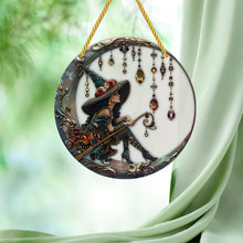 Load image into Gallery viewer, 🧙‍♀️Beautiful Witch - Personalized Witch Window Hanging Suncatcher Ornament