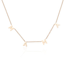 Load image into Gallery viewer, Letter Necklace for Mama