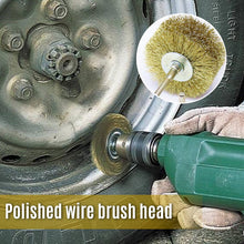 Load image into Gallery viewer, Steel Wire Polished Brush Head