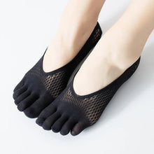 Load image into Gallery viewer, Women's Toe Socks Low Cut Five Finger Socks