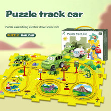 Load image into Gallery viewer, 🧩Children's Educational Puzzle Track Car Play Set🧩