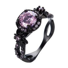 Load image into Gallery viewer, Vintage Black Sapphire Ring