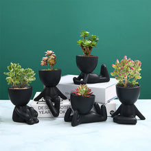 Load image into Gallery viewer, Ceramic Figure Pot Ornament