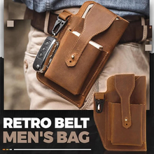 Load image into Gallery viewer, Retro Belt Waist Men&#39;s Bag