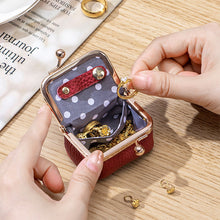 Load image into Gallery viewer, Genuine Leather Mini Jewelry Box