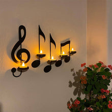 Load image into Gallery viewer, 🔥Black Music Note Wall Sconce💡