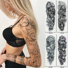 Load image into Gallery viewer, Full Arm sleeve Tattoo Waterproof temporary tattoo Sticker