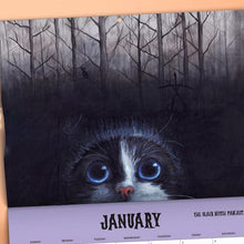 Load image into Gallery viewer, Scaredy Cats 2025 Monthly Calendar