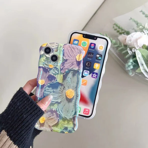 ✨iPhone Colorful Oil Painting Exquisite Phone Case