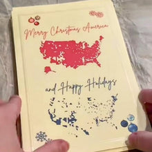 Load image into Gallery viewer, 🎄2024 Merry Christmas America Card