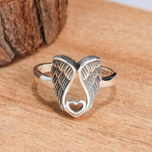 Load image into Gallery viewer, Angel Love Heart Ring