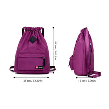 Load image into Gallery viewer, Waterproof Drawstring Sport Bag