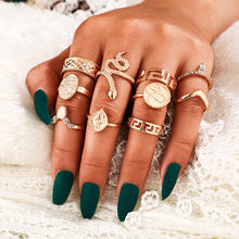 Load image into Gallery viewer, Vintage Knuckle Rings Set