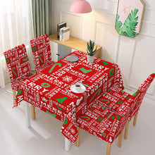 Load image into Gallery viewer, Christmas Tablecloth Chair Cover Decoration