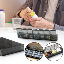 Load image into Gallery viewer, 28-Compartment Large-Capacity Portable Pill Organizer