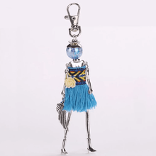 Load image into Gallery viewer, Handmade Doll Keychain