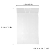 Load image into Gallery viewer, Self-Sealing Ice Cube Shaped Bags