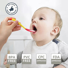 Load image into Gallery viewer, Silicone Heat-Sensitive Spoons for Baby