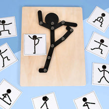 Load image into Gallery viewer, Sporty Wooden Man For Kids