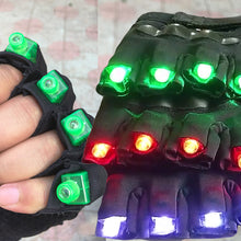 Load image into Gallery viewer, Color Rotating Laser Gloves
