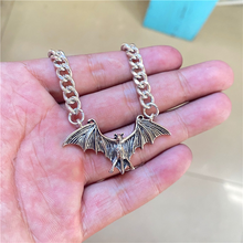 Load image into Gallery viewer, Vintage Punk Gothic Bat Chain Necklace