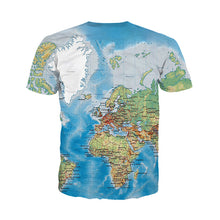 Load image into Gallery viewer, World Map Men's T-shirt &amp; Hoodie