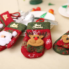 Load image into Gallery viewer, Santa snowman elk Silverware Holders