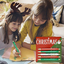 Load image into Gallery viewer, 5pcs Christmas Multicolor Ballpoint Pens